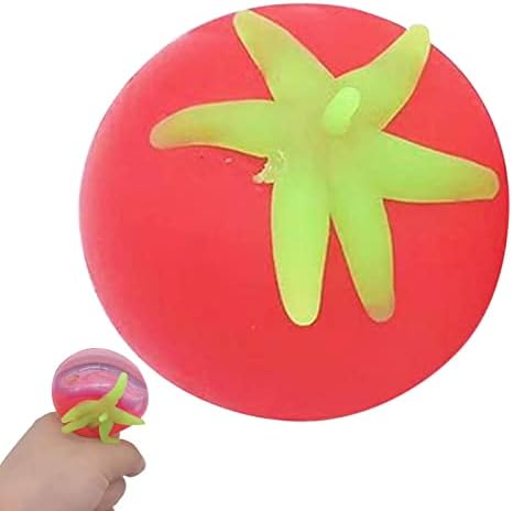 MOLUO STREATH BALLS צעצועים | כדורי מתח חושיים בצורת עגבניות, צעצועי אוורור מגניבים, צעצועים עמידים בפני דמעה